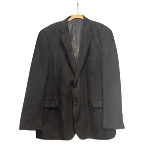 Axcess Dark Chocolate Brown Men's Blazer 46R